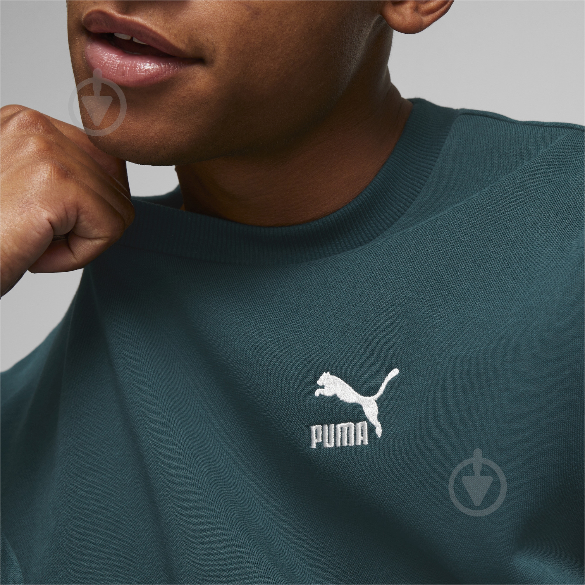 Свитшот Puma 53674624 р.S зеленый - фото 5 Свитшот Puma 53674624 р.S зеленый - фото 5