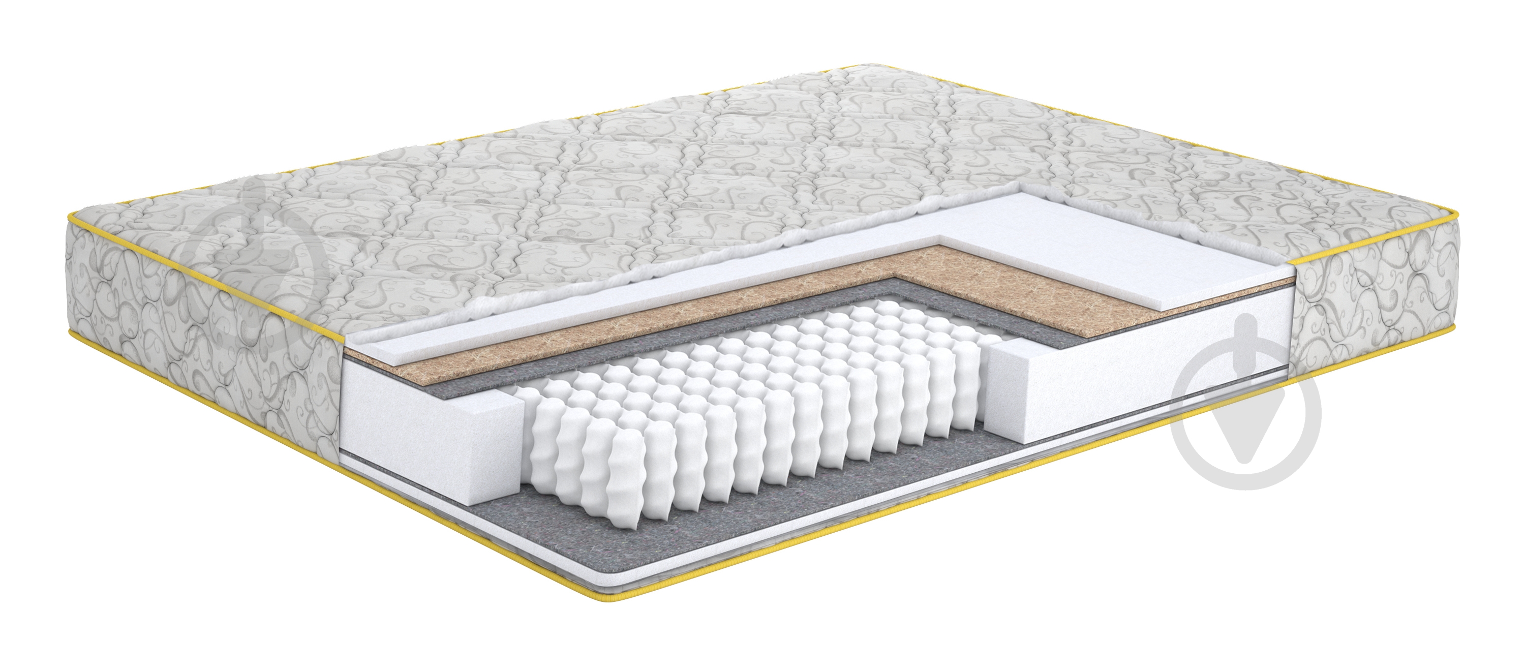 Матрац ортопедичний Mirage Kokos MatroLuxe 90x200 см - фото 1