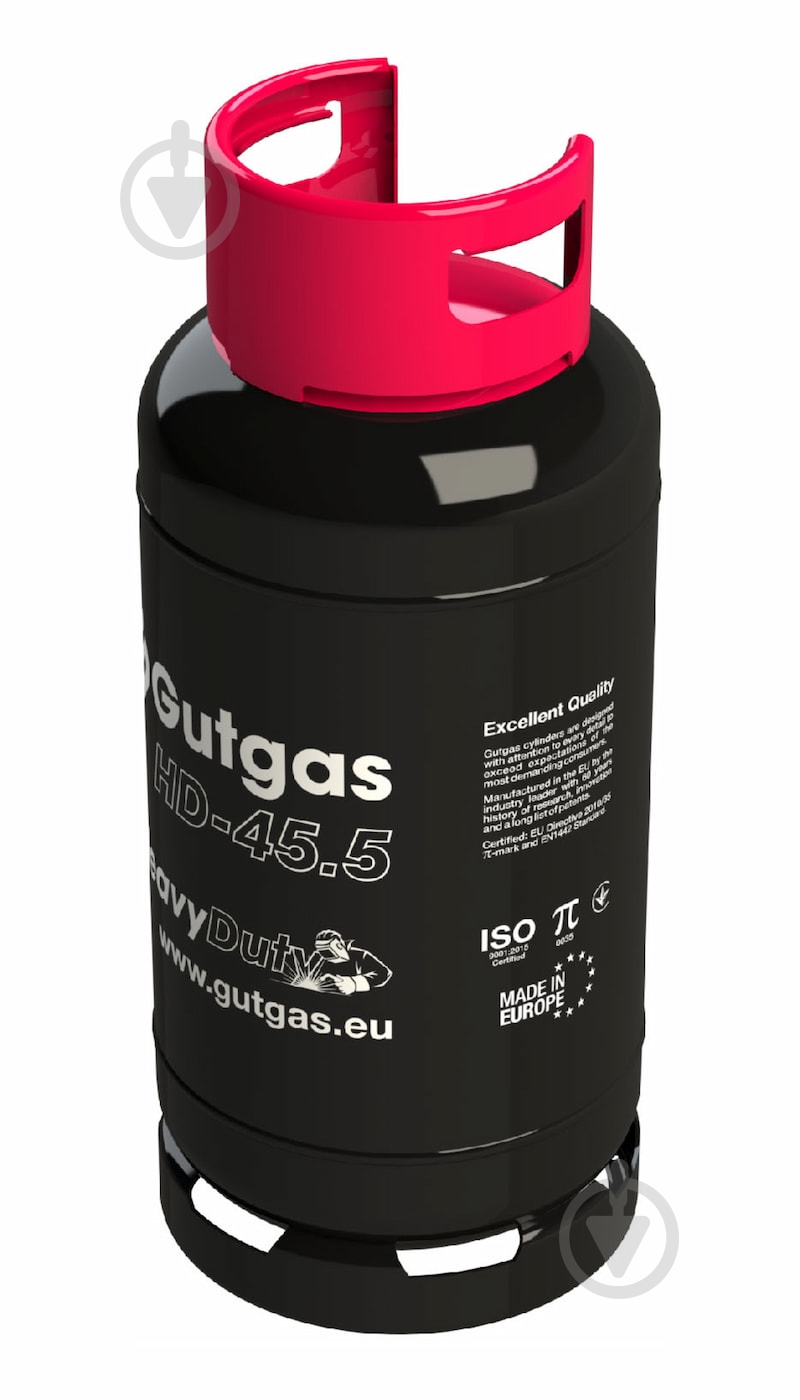 Баллон газовый GUTGAS для барбекю 45,5 л GATR4522 - фото 1