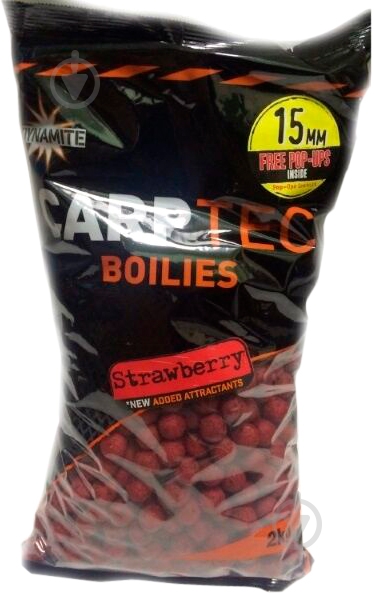 Бойлы Dynamite Baits CarpTec Strawberry 2000 г клубника DY1152 - фото 1 Бойлы Dynamite Baits CarpTec Strawberry 2000 г клубника DY1152 - фото 1
