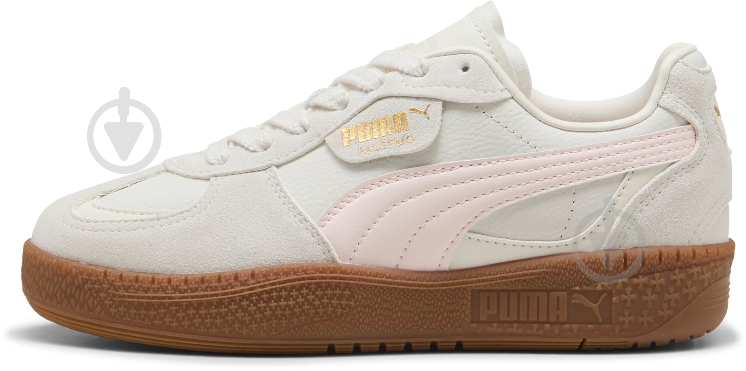 Кроссовки для девочек Puma Palermo Moda Jr 39885510 р.38 бежевые - фото 1 Кроссовки для девочек Puma Palermo Moda Jr 39885510 р.38 бежевые - фото 1