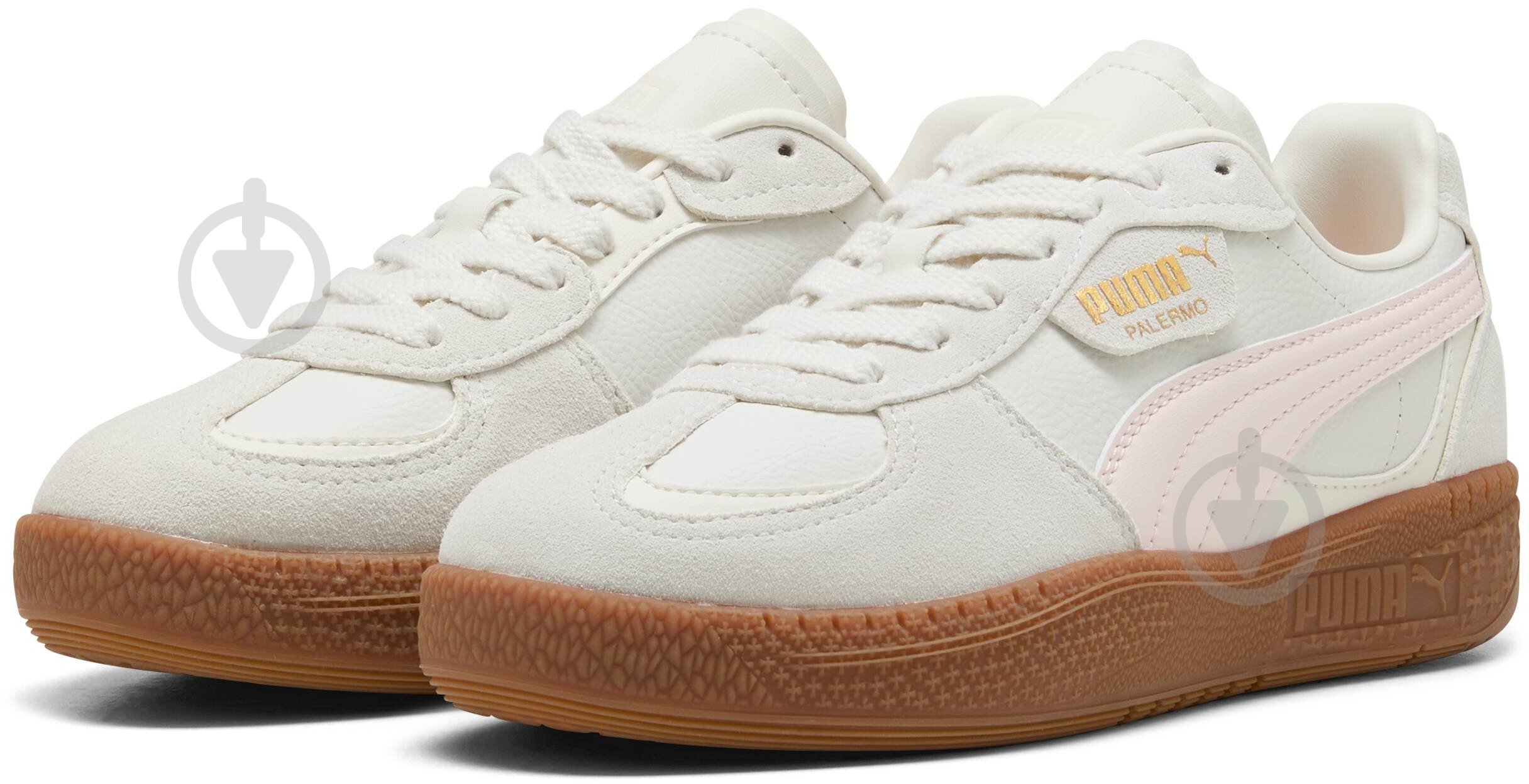 Кроссовки для девочек Puma Palermo Moda Jr 39885510 р.38 бежевые - фото 3 Кроссовки для девочек Puma Palermo Moda Jr 39885510 р.38 бежевые - фото 3