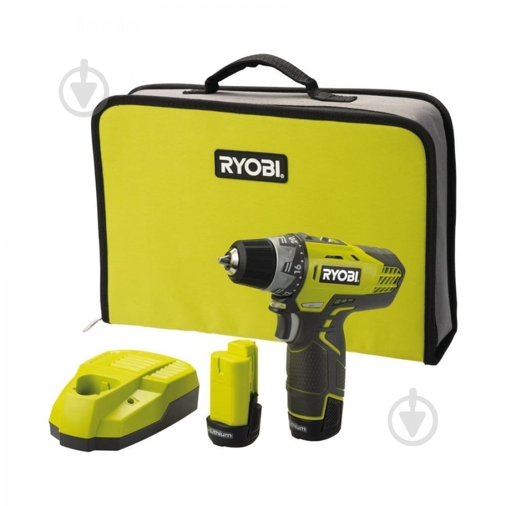 Шуруповерт аккумуляторный RYOBI R12DD-LL13S-1 - фото 2