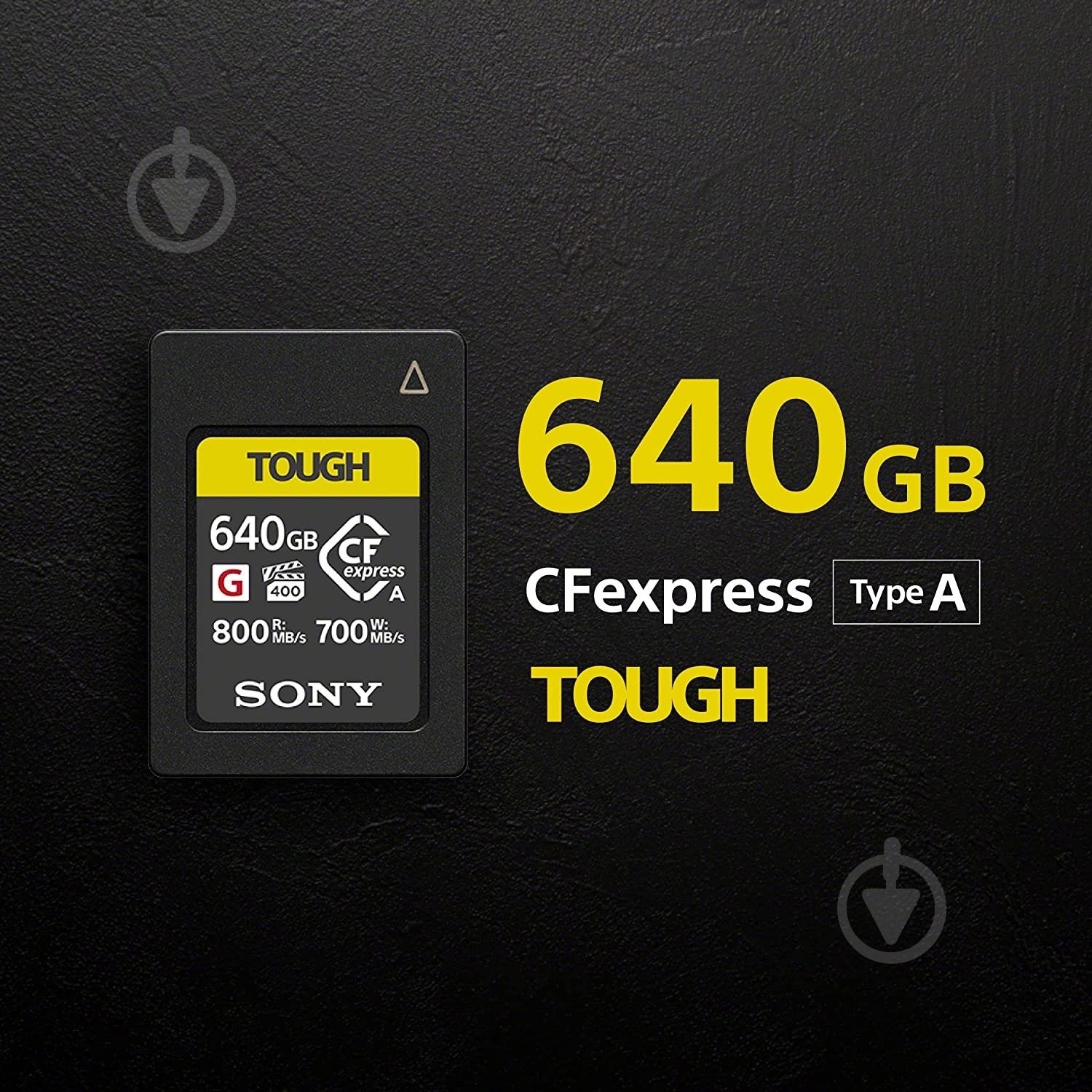 Карта памяти Sony CFexpress 640 ГБ (CEAG640T.SYM ) Type A - фото 2