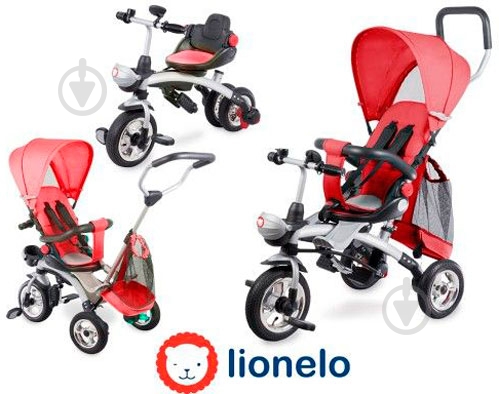 Велосипед детский Lionelo Tim Plus красный LO.TI03 - фото 2