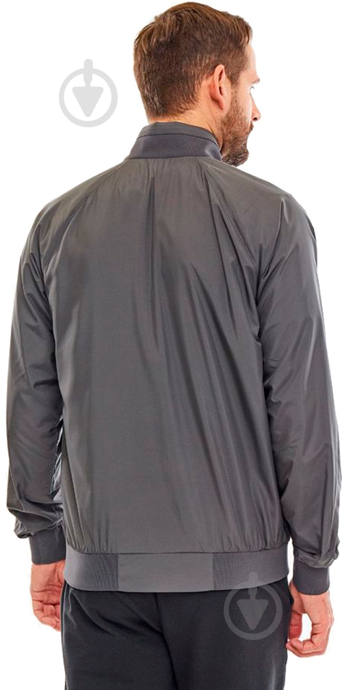 Ветровка мужская демисезонная EA7 TESSUTO BOMBER JACKET 3GPB23-PN70Z-1993 р.XXL серая - фото 3