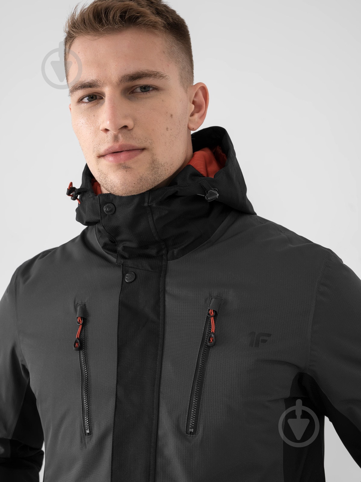 Куртка мужская 4F D4Z21-KUM150-20S р.2XL черная - фото 2 Куртка мужская 4F D4Z21-KUM150-20S р.2XL черная - фото 2