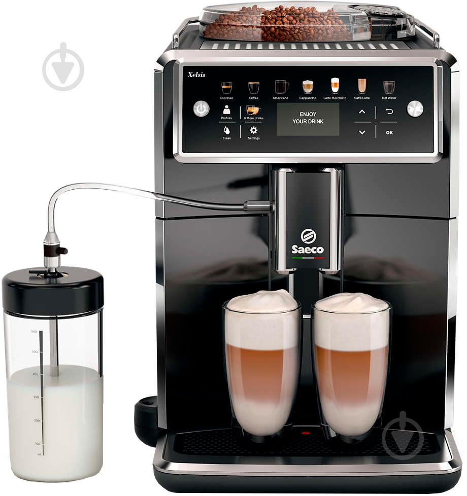 Кавомашина Saeco Saeco Xelsis Black SM7580/00 - фото 1
