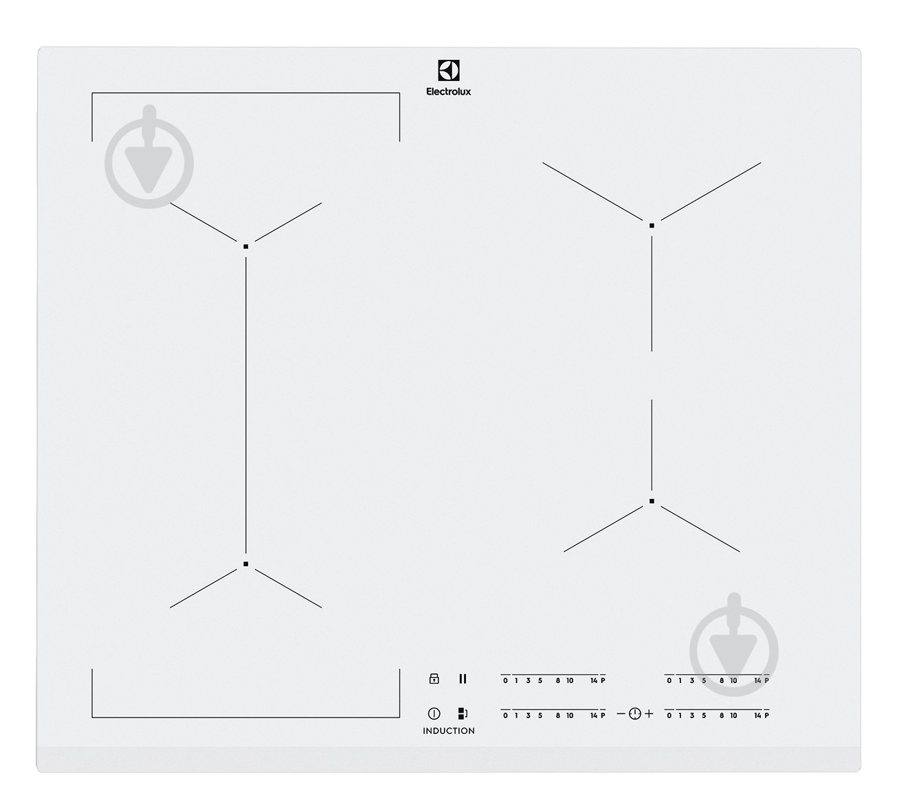 Варочная поверхность индукционная Electrolux EIV63440BW - фото 1