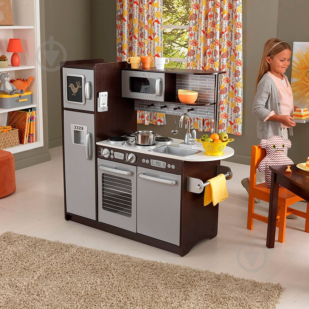 Игровой набор Kidkraft кухня Espresso 53260 - фото 2 Игровой набор Kidkraft кухня Espresso 53260 - фото 2