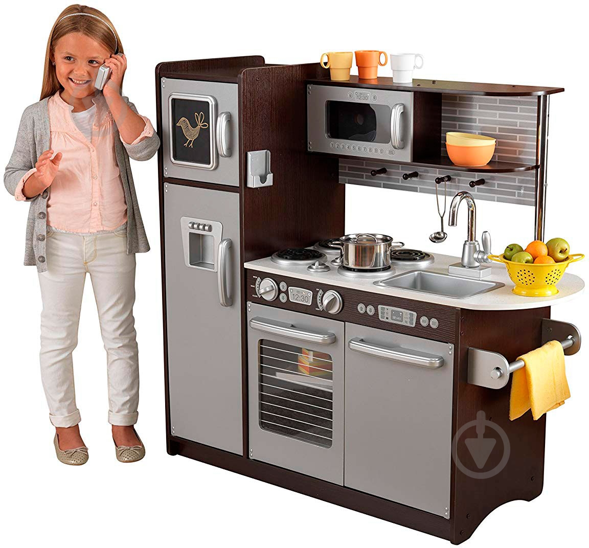 Игровой набор Kidkraft кухня Espresso 53260 - фото 6 Игровой набор Kidkraft кухня Espresso 53260 - фото 6