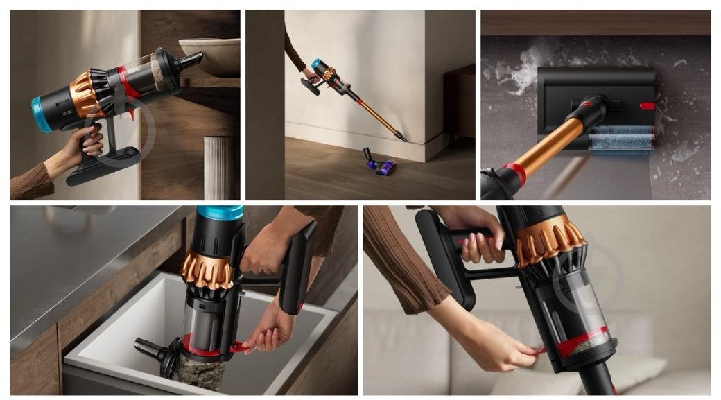 Пылесос Dyson V16 Piston Animal Submarine gold - фото 6
