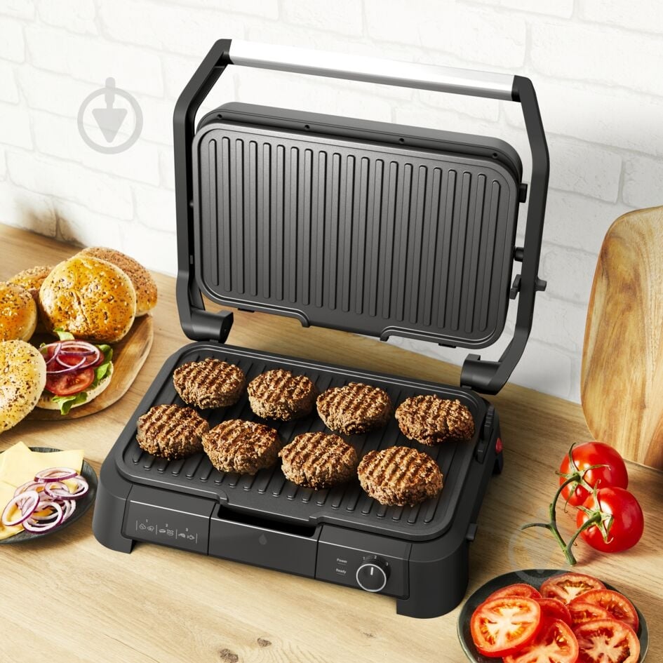 ВІТРИНА! Гриль електричний Tefal SuperGrill 3in1 XL GC520DE0 — фото 7