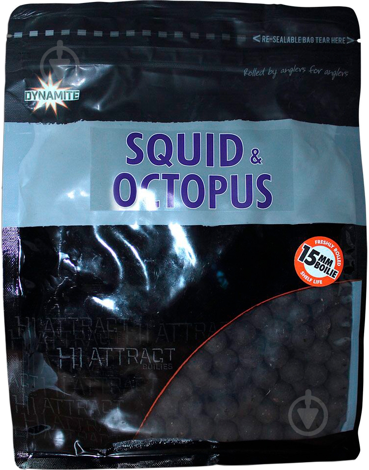 Бойли Dynamite Baits Squid&Octopus 1000 г восьминіг DY971 - фото 1