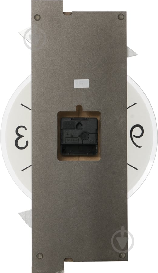 Годинник настінний 40х23 см сірий - фото 3