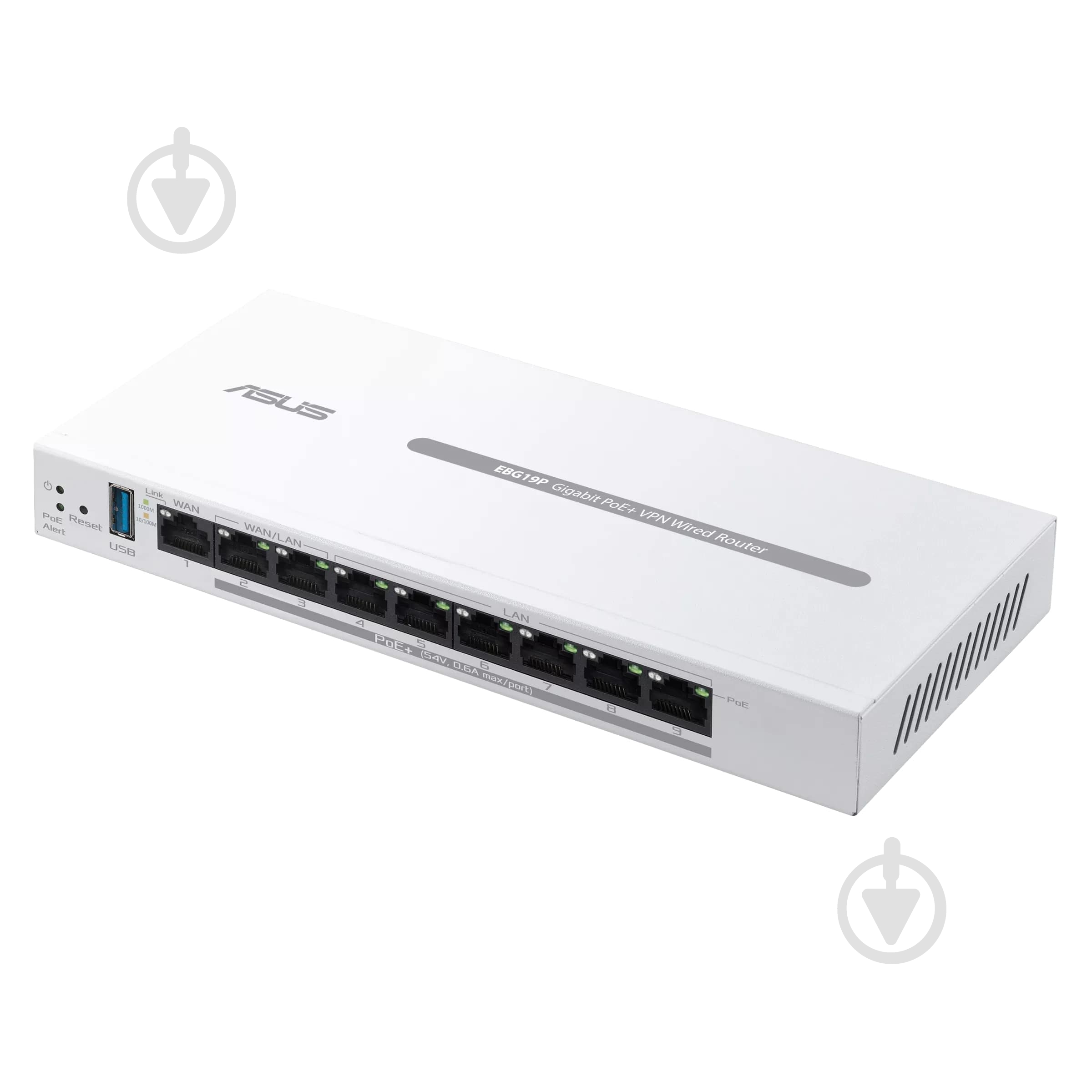 Маршрутизатор Asus ExpertWiFi EBG19P 8xGE LAN (8xPoE) (90IG08C0-MO3B00) - фото 3 Маршрутизатор Asus ExpertWiFi EBG19P 8xGE LAN (8xPoE) (90IG08C0-MO3B00) - фото 3