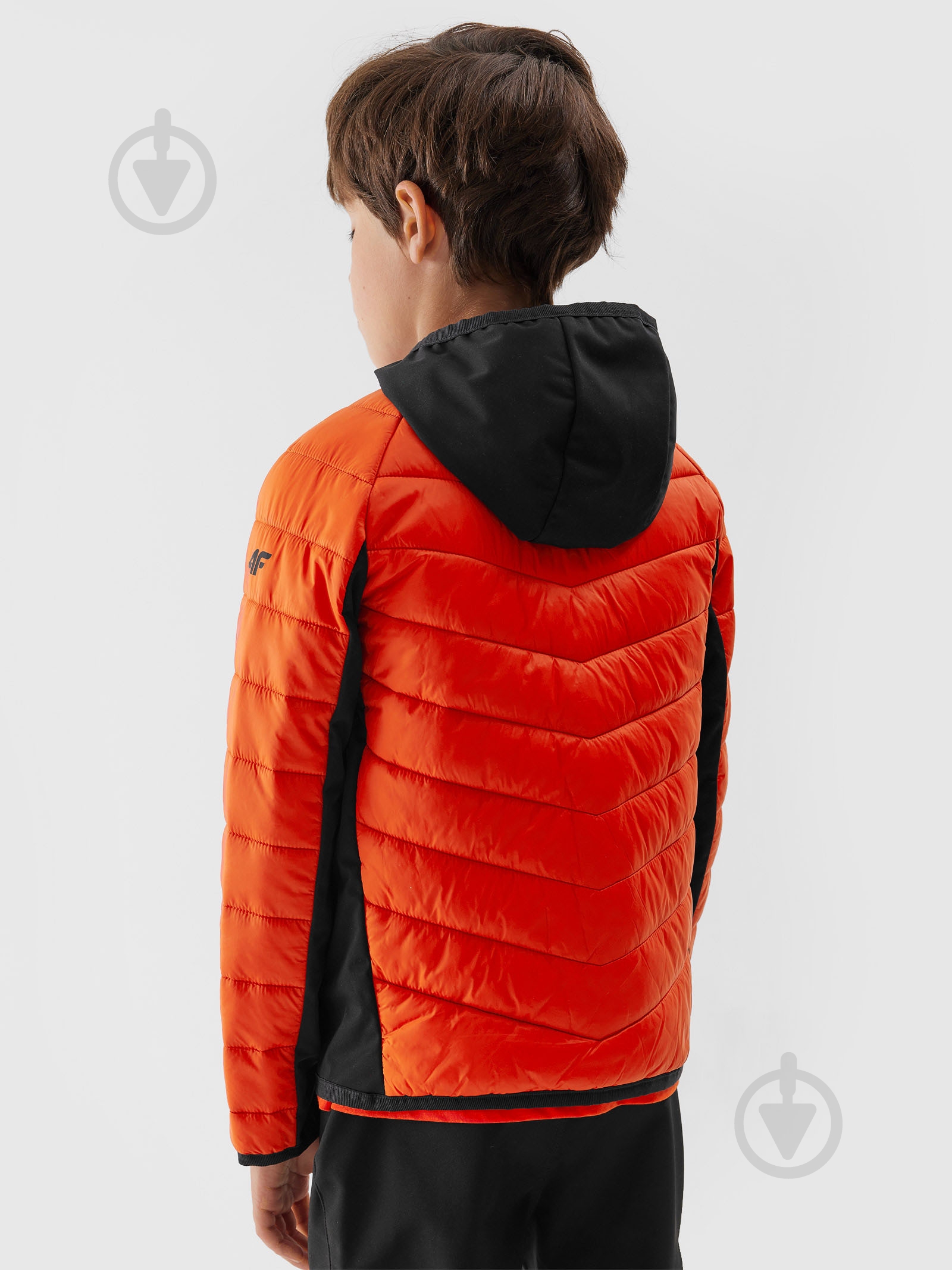Куртка для мальчиков 4F TECHNICAL JACKET M282 4FJAW23TTJAM282-70S оранжевая - фото 6 Куртка для мальчиков 4F TECHNICAL JACKET M282 4FJAW23TTJAM282-70S оранжевая - фото 6