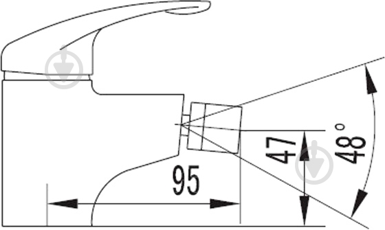 Смеситель для биде Smart Sant Real SM033505AA - фото 2