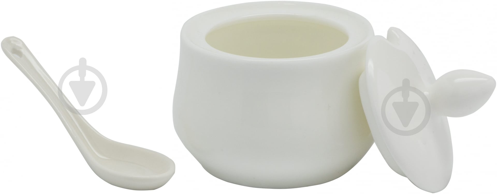 Соусник с ложкой Wilmax 130 мл WL-996083 - фото 1