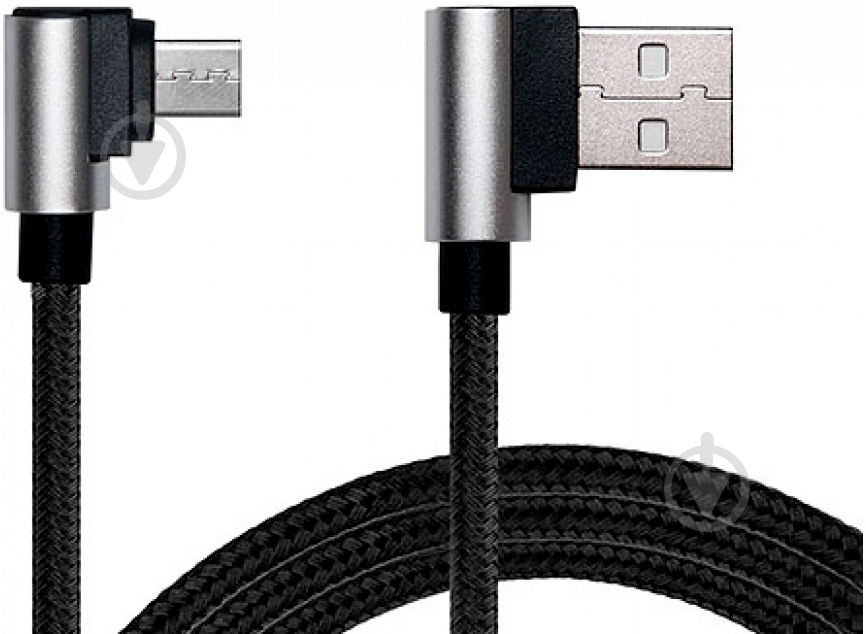 Кабель Real-el USB – microUSB 1 м чорний (USB 2.0 Premium AM-Micro USB 1) - фото 3 Кабель Real-el USB – microUSB 1 м чорний (USB 2.0 Premium AM-Micro USB 1) - фото 3