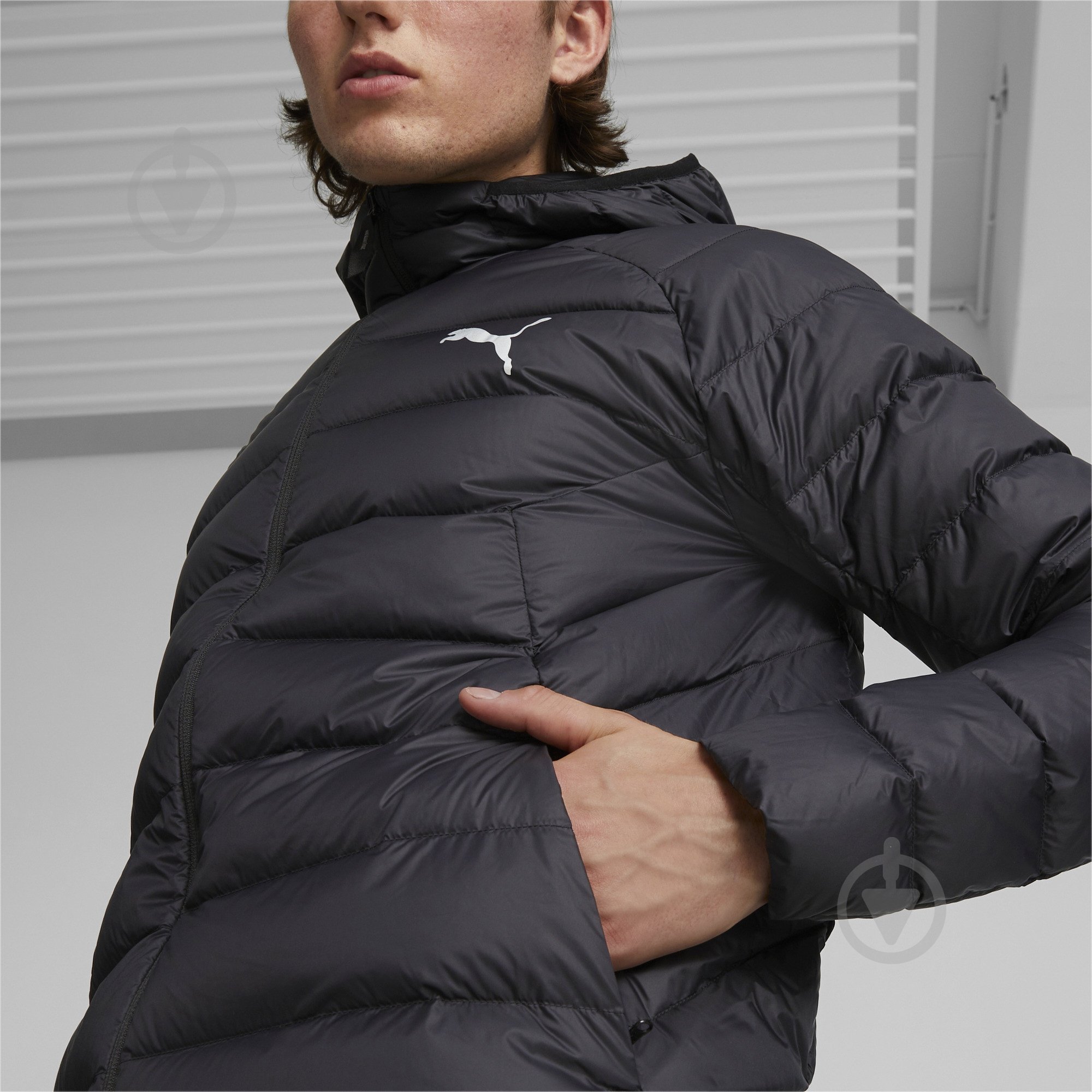 Пуховик Puma PACKLITE HOODED DOWN JACKET 84935501 р.L черный - фото 5