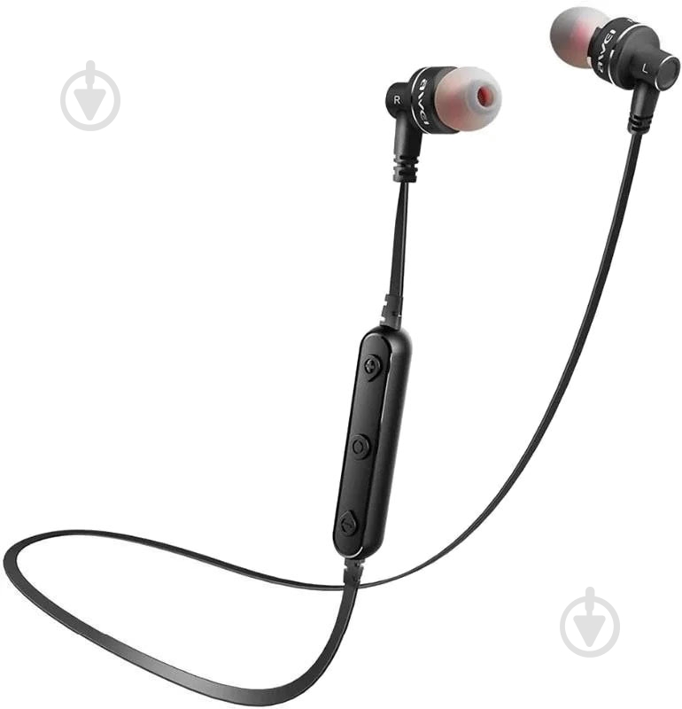 Bluetooth-гарнітура Awei B990BL Bluetooth Earphones black (F_85099) - фото 1