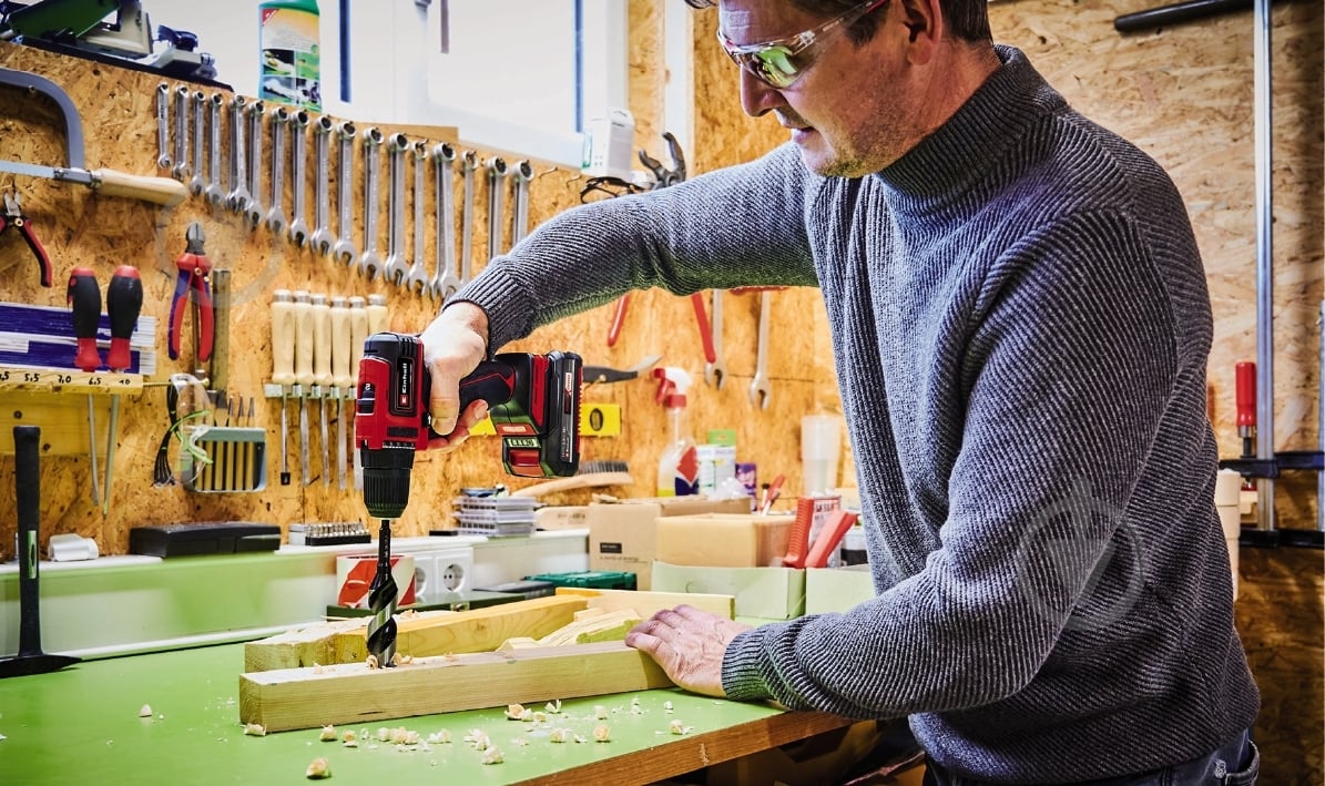 Шуруповерт акумуляторний Einhell TE-CD 18/40 Li BL + акумулятор 2.5 Аг 4513997+4512097 - фото 5