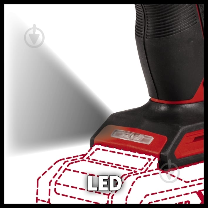 Шуруповерт акумуляторний Einhell TE-CD 18/40 Li BL + акумулятор 2.5 Аг 4513997+4512097 - фото 8