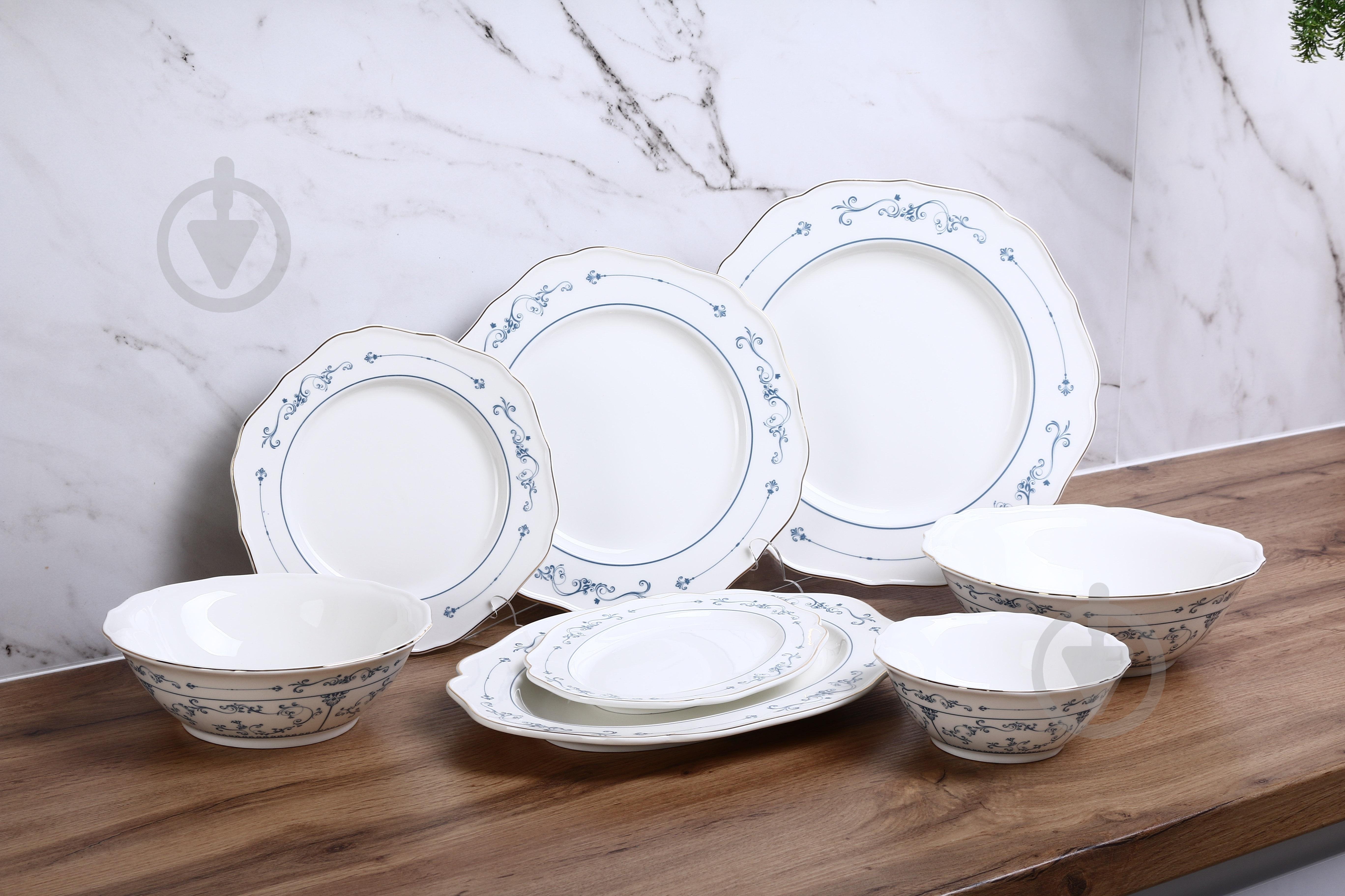 Блюдо овальное Fiora Austen 35,4x24,3 см фарфор - фото 5 Блюдо овальное Fiora Austen 35,4x24,3 см фарфор - фото 5