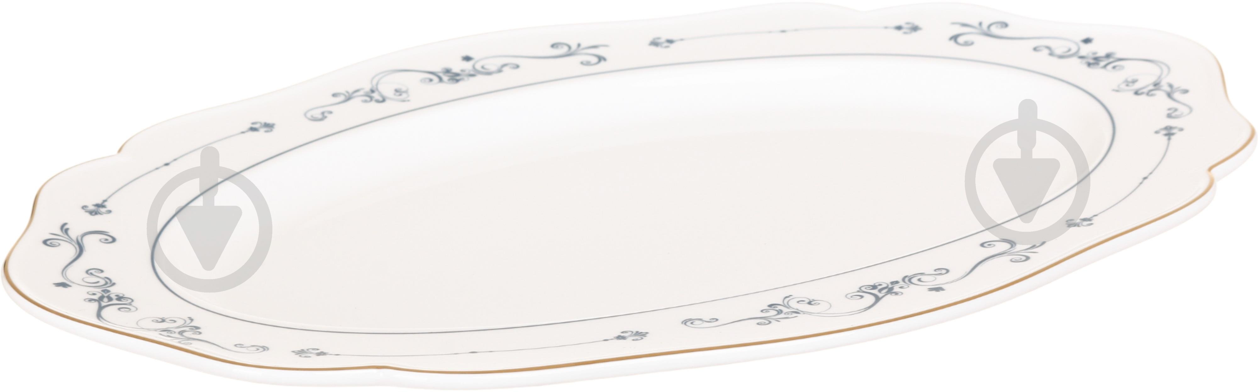 Блюдо овальное Fiora Austen 35,4x24,3 см фарфор - фото 3 Блюдо овальное Fiora Austen 35,4x24,3 см фарфор - фото 3