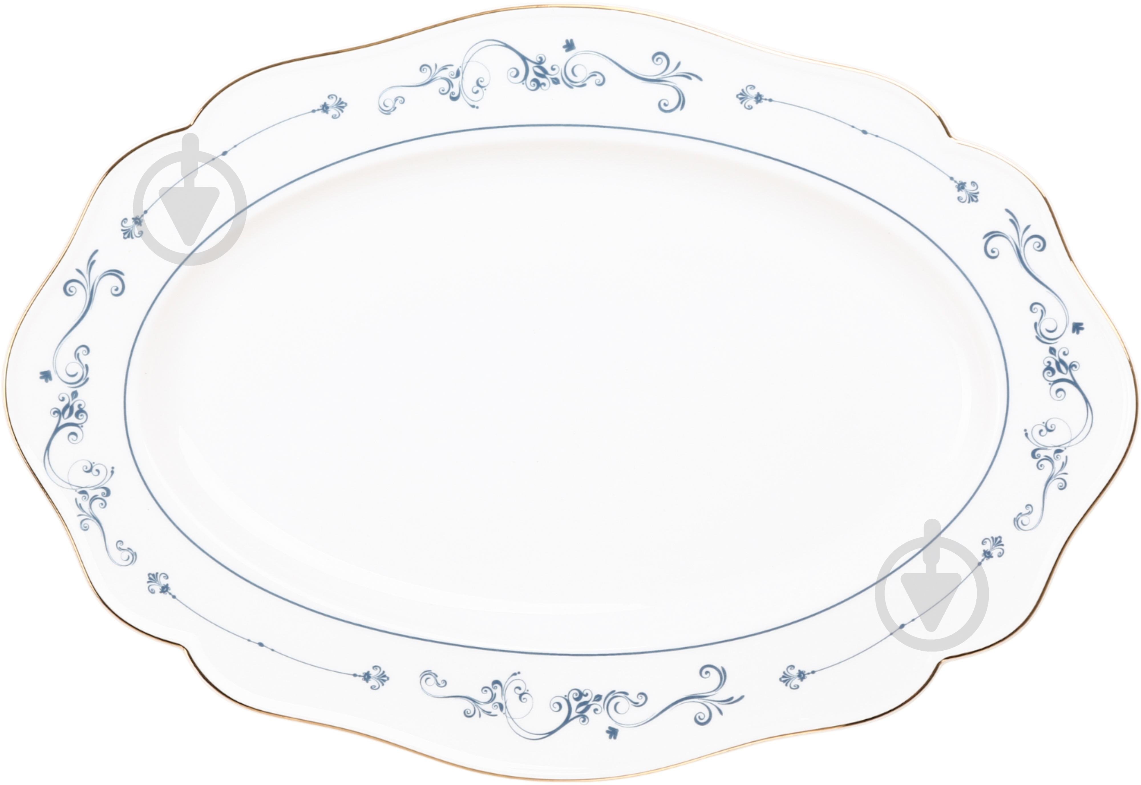 Блюдо овальное Fiora Austen 35,4x24,3 см фарфор - фото 1 Блюдо овальное Fiora Austen 35,4x24,3 см фарфор - фото 1