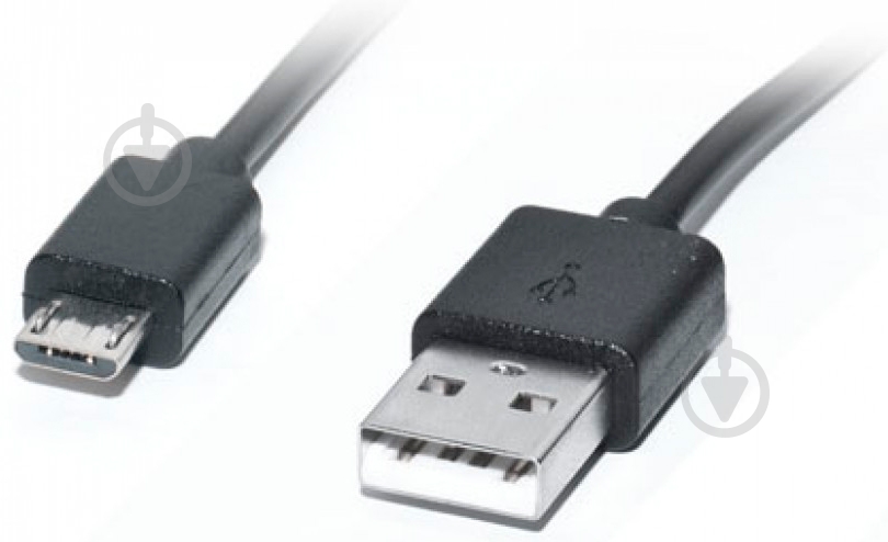 Кабель Real-el USB – microUSB 1 м черный (USB 2.0 Pro AM-micro type B 1m) - фото 2