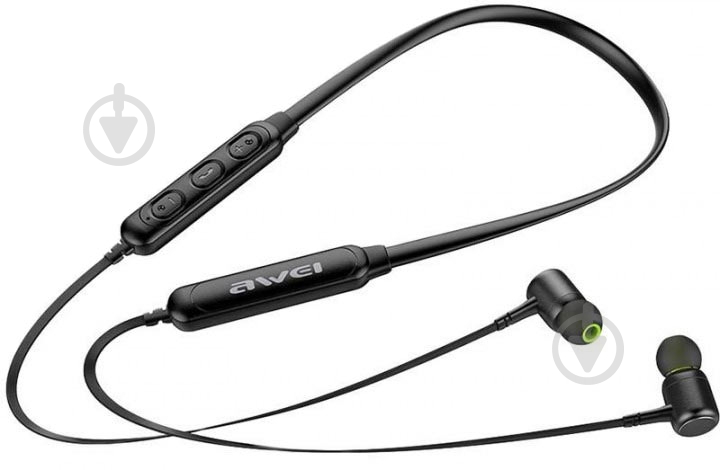 Bluetooth-гарнитура Awei G30BL Bluetooth Earphones black (F_85095) - фото 3