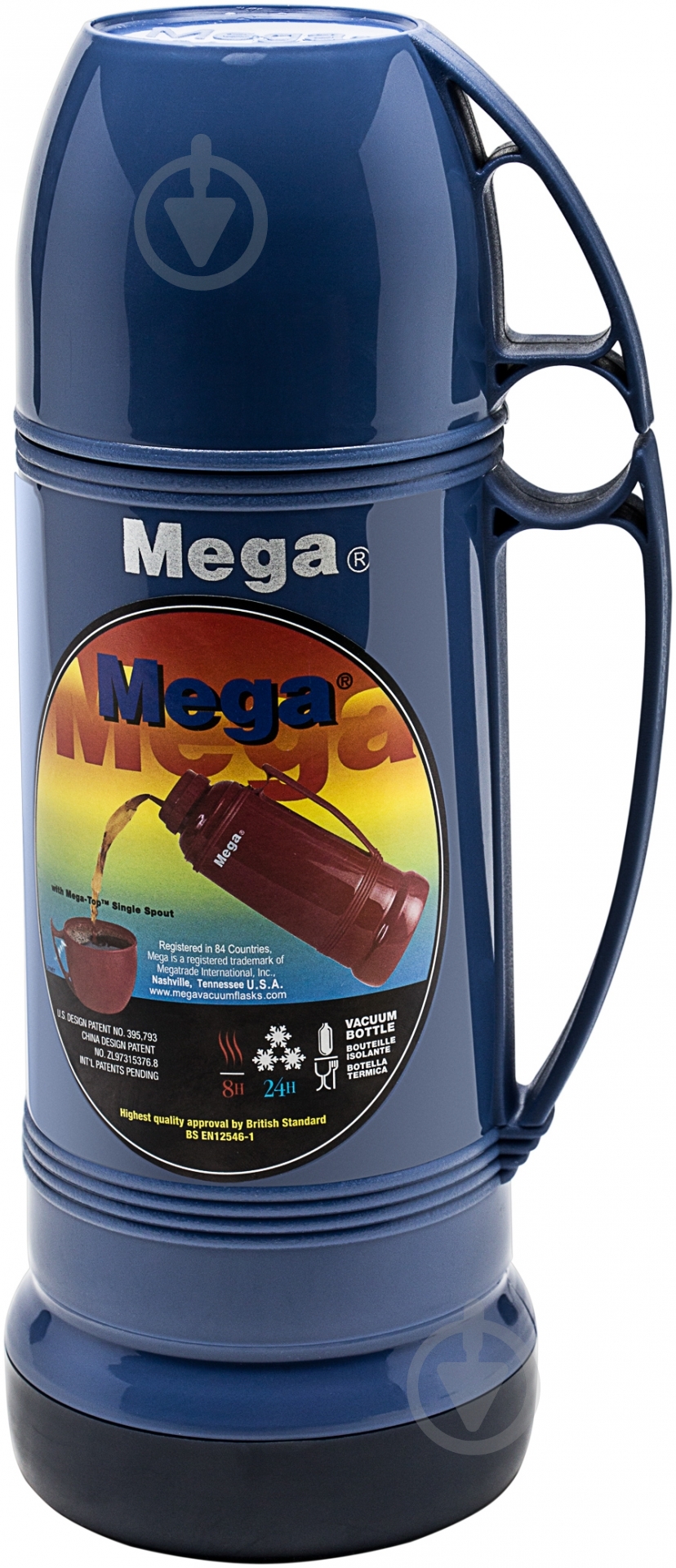 Термос Mega 0,5 л ЕТ050Т - фото 1