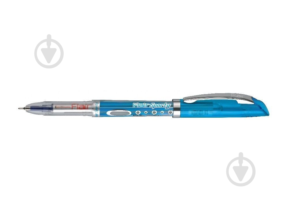 Ручка гелевая Flair синяя Writometer gel 747A - фото 1