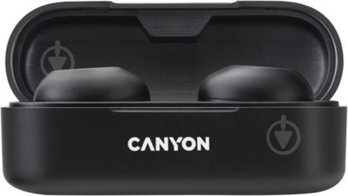 Bluetooth-гарнитура Canyon TWS-1 black (CNE-CBTHS1B) - фото 3