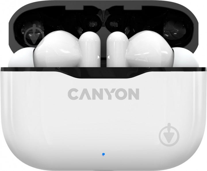 Bluetooth-гарнитура Canyon CNE-CBTHS3W white (CNE-CBTHS3W) - фото 2