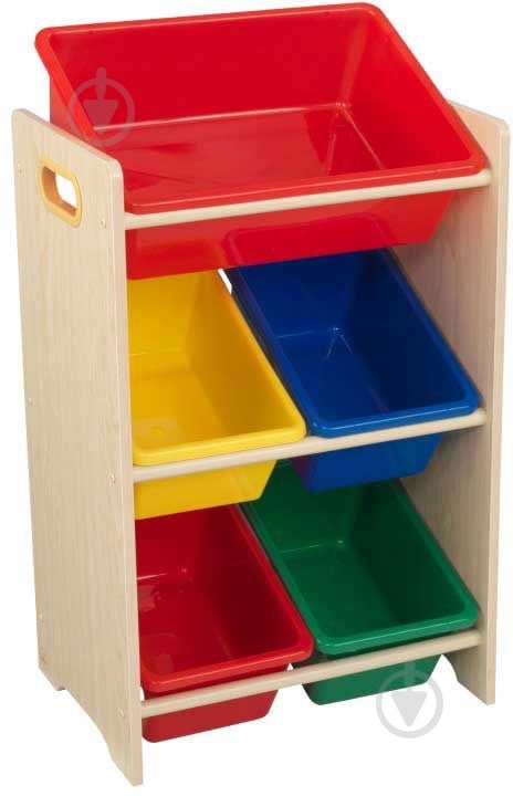 Стеллаж Kidkraft 5 контейнеров 15472 - фото 1 Стеллаж Kidkraft 5 контейнеров 15472 - фото 1
