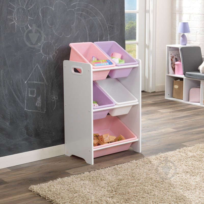 Стеллаж Kidkraft 5 контейнеров 15473 - фото 2 Стеллаж Kidkraft 5 контейнеров 15473 - фото 2