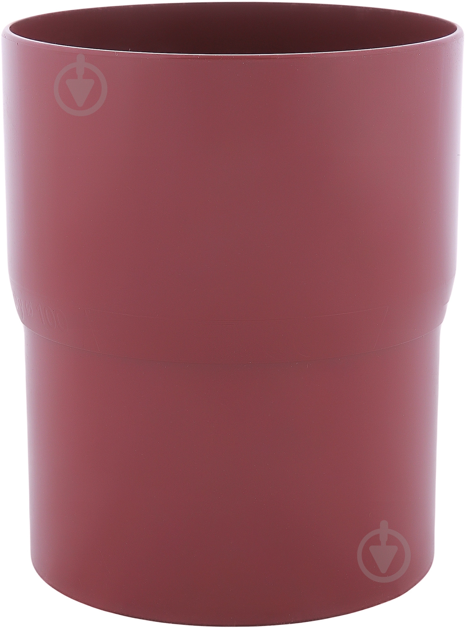 Муфта трубы PROFiL 100 мм красный - фото 1