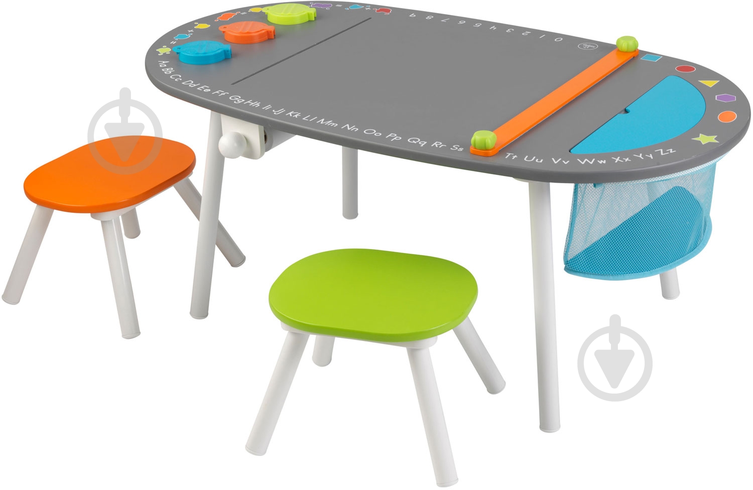Парта-доска Kidkraft с табуретами 26956 - фото 1 Парта-доска Kidkraft с табуретами 26956 - фото 1