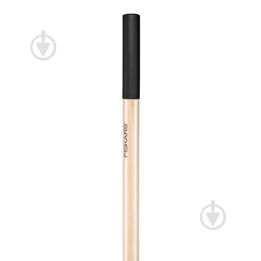 Лопата совковая Fiskars с деревяной ручкой Solid арт. 1066724 - фото 5