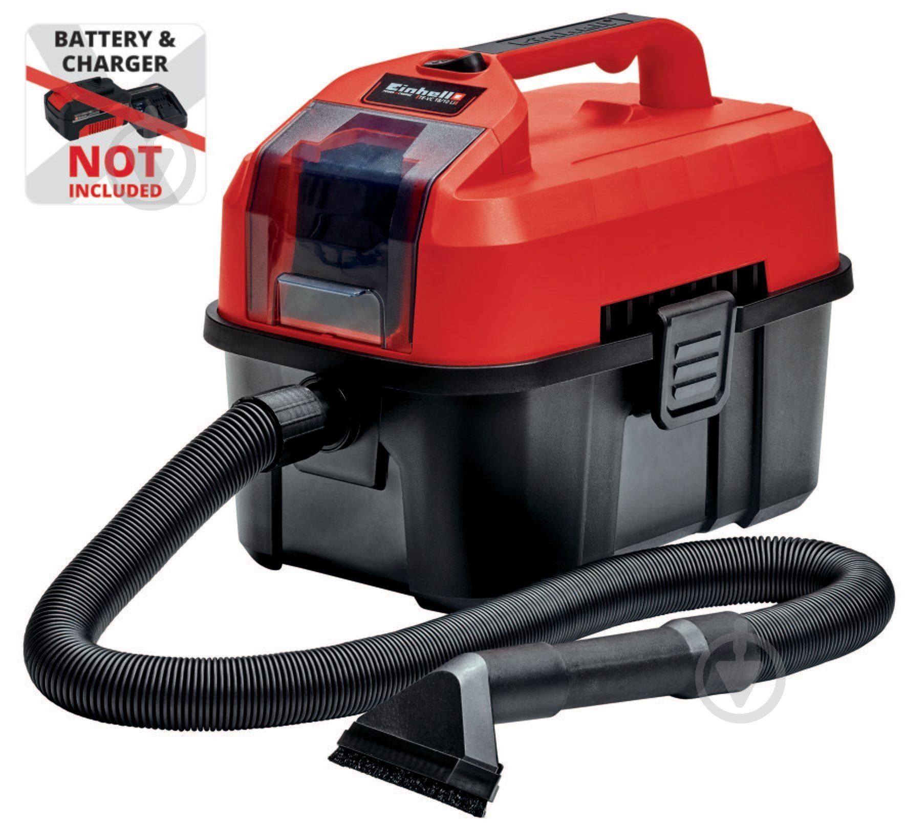 Пылесос Einhell аккумуляторный PXC TE-VC 18/10 Li - Solo 2347160 - фото 2
