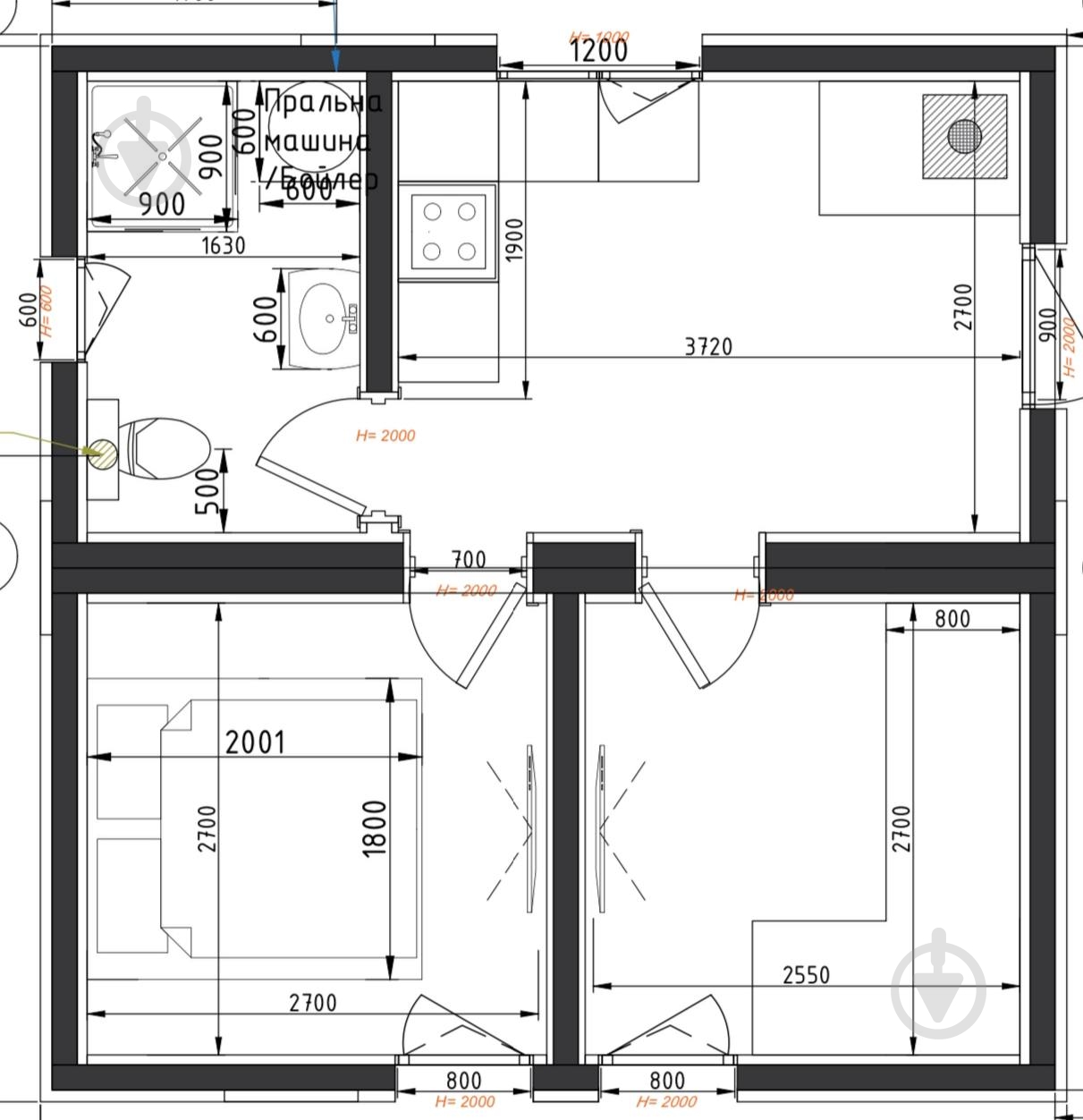 Модульний будинок BARNIX 36 із зовнішнім (без внутрішнього) оздобленням - фото 5 Модульний будинок BARNIX 36 із зовнішнім (без внутрішнього) оздобленням - фото 5