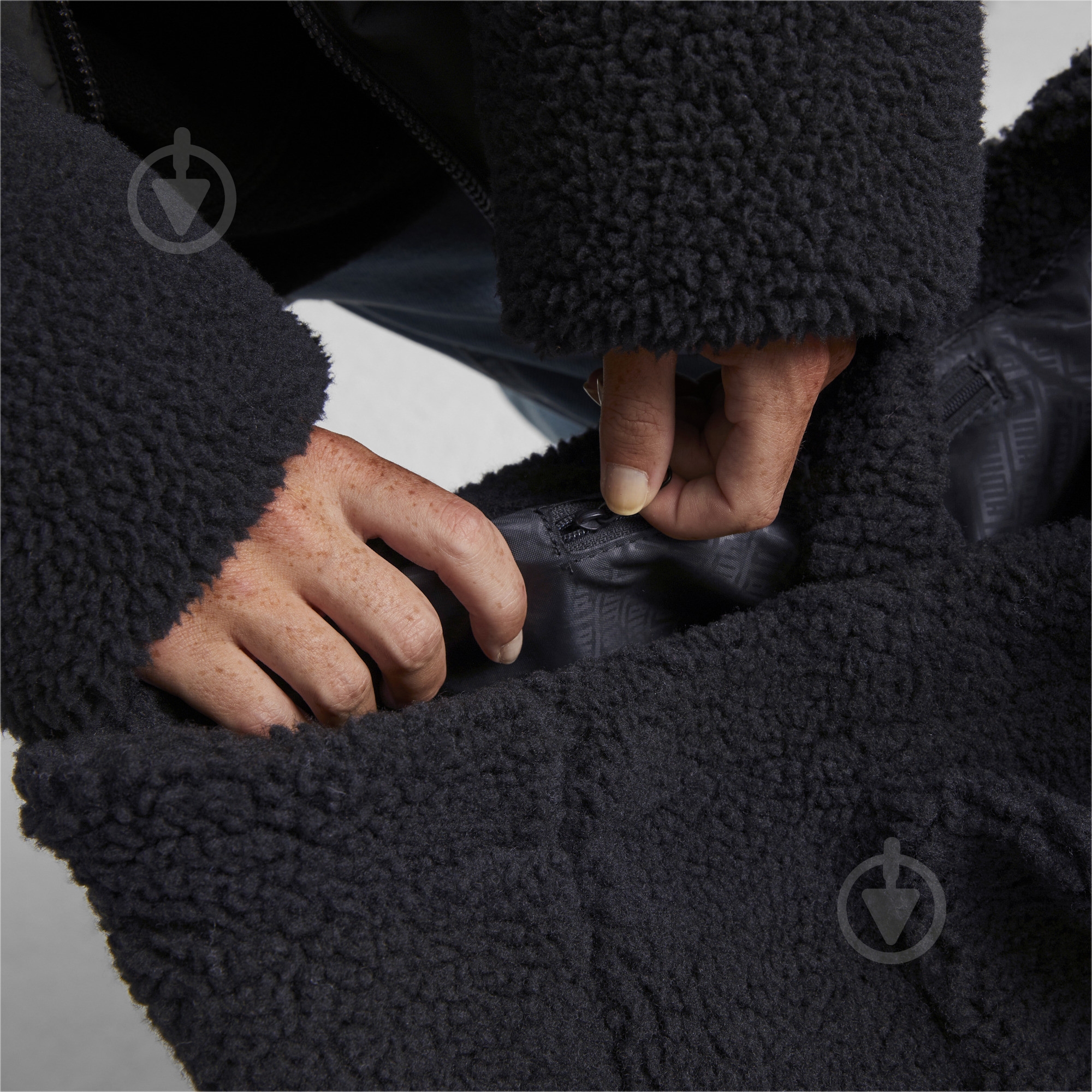 Сумка Puma CORE SHERPA TOTE 7916301 чорний - фото 5