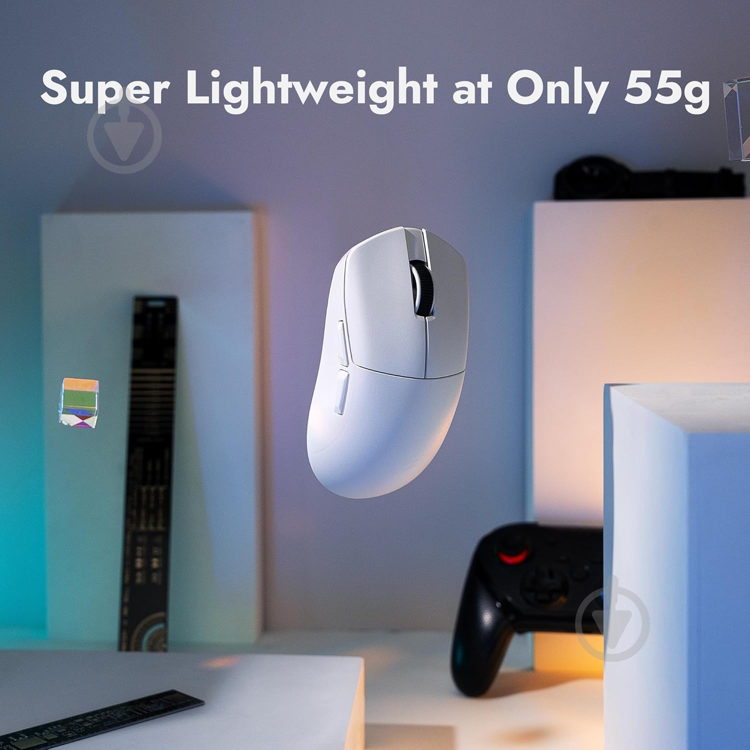 Мышка Lemokey G1 USB-A/USB-C/WL/BT 8K white (G1-A2) - фото 4