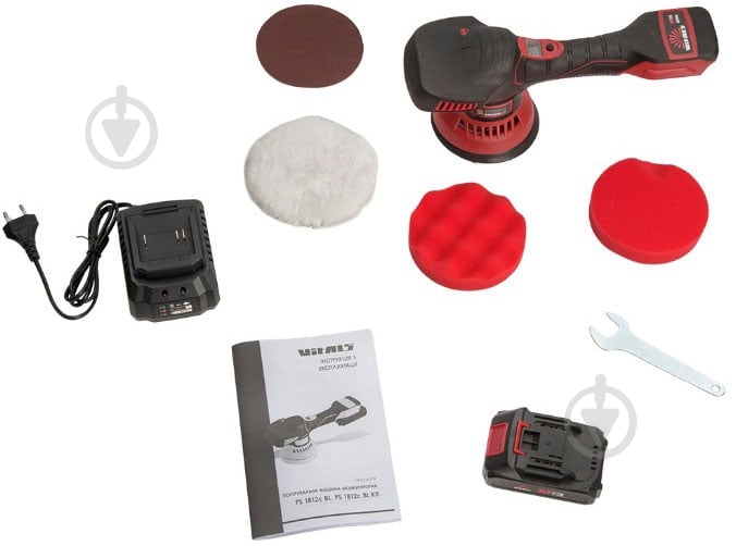 Полірувальна машина Vitals PS 1812c BL Kit 243620 - фото 10