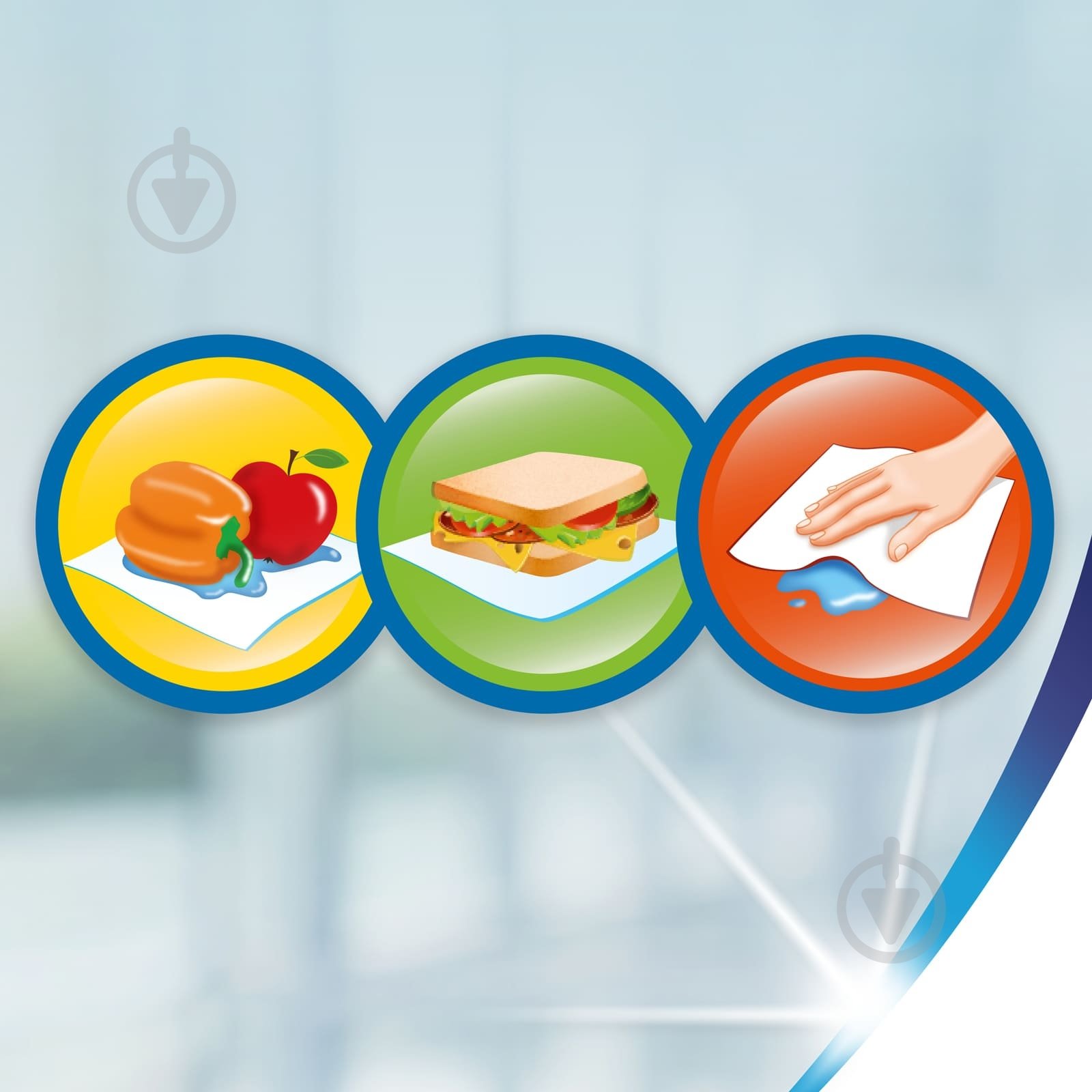 Бумажные полотенца Zewa Jumbo 325 отрывов двухслойная 1 шт. - фото 4