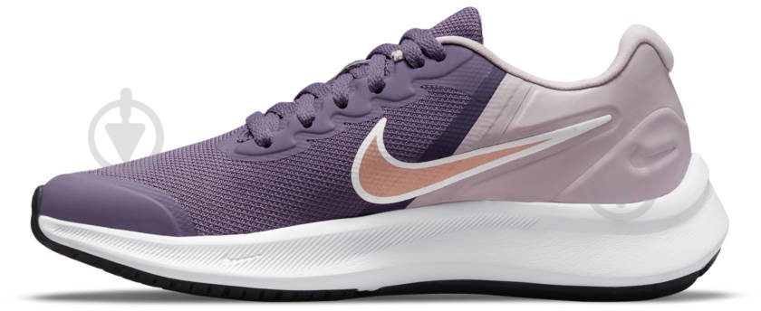 Кроссовки для девочек демисезонные Nike Star Runner 3 DA2776-501 р.35,5 сиреневые - фото 2 Кроссовки для девочек демисезонные Nike Star Runner 3 DA2776-501 р.35,5 сиреневые - фото 2
