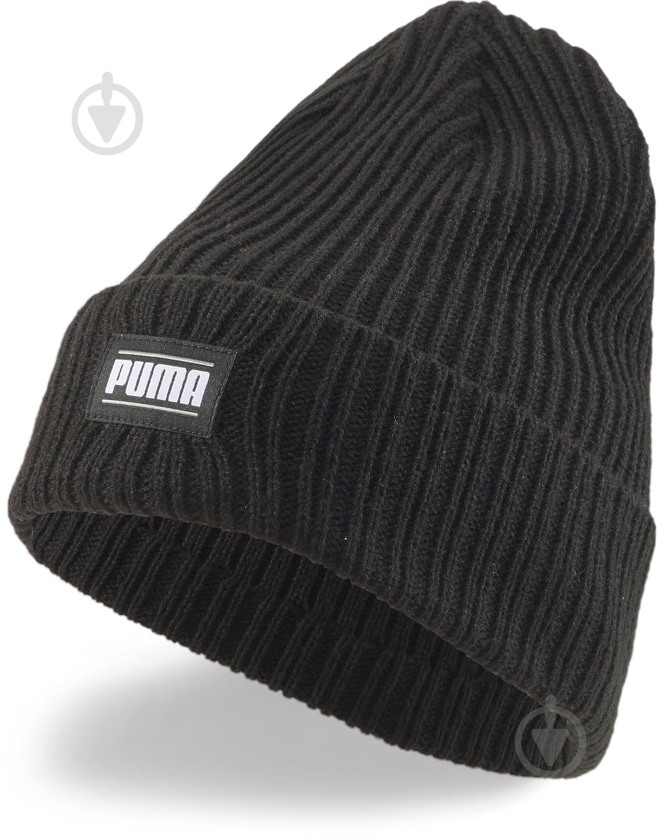 ᐉ Шапка Puma RIBBED CLASSIC CUFF BEANIE 2403801 р.one size черный